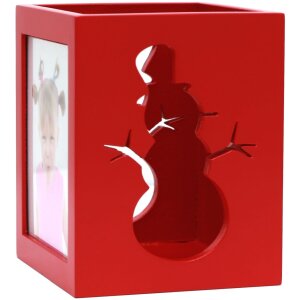 Portacandelitas madera roja 6,0 x7,0 cm S67HE4