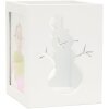 Portacandelitas madera blanca 6,0 x7,0 cm S67HE1E2B