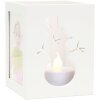 Portacandelitas madera blanca 6,0 x7,0 cm S67HE1E2B