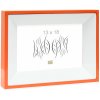 Marco madera naranja 13,0 x18,0 cm S67DK