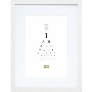 Marco de madera S66KF1 blanco 20x30 cm