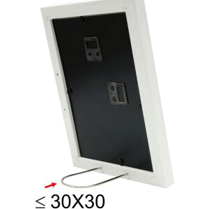Marco de madera S66KF1 blanco 20x30 cm