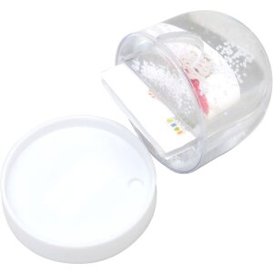 Foto bola de nieve plástico transparente S66FB1