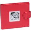 Álbum deslizable de cuero rojo 6,0 x8,0 cm S65BF
