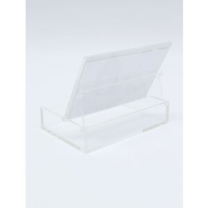 Caja para fotos S58RJ6 plástico transparente 10x15 cm