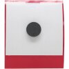 Marco magnético blanco-negro-rojo