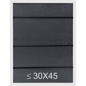 Marco de madera Deknudt S54S negro 10x20 cm