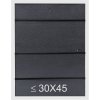 Marco de madera Deknudt S54S gris 13x13 cm
