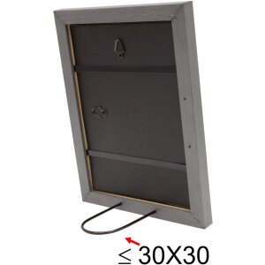 Marco de madera S54S gris 15,0 x20,0 cm