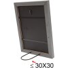Marco de madera Deknudt S54S gris 15,0 x23,0 cm