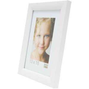 Marco de madera S54S blanco 10,0 x15,0 cm
