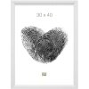 Marco de madera S54S blanco 30,0 x45,0 cm