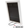 Marco de madera S54S blanco 30,0 x45,0 cm