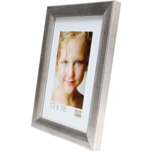 Marco de madera S54S plata 20,0 x 20,0 cm