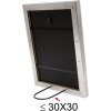 Marco de madera S54S plata 20,0 x 20,0 cm