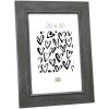 Marco madera gris 50,0 x70,0 cm S48SS