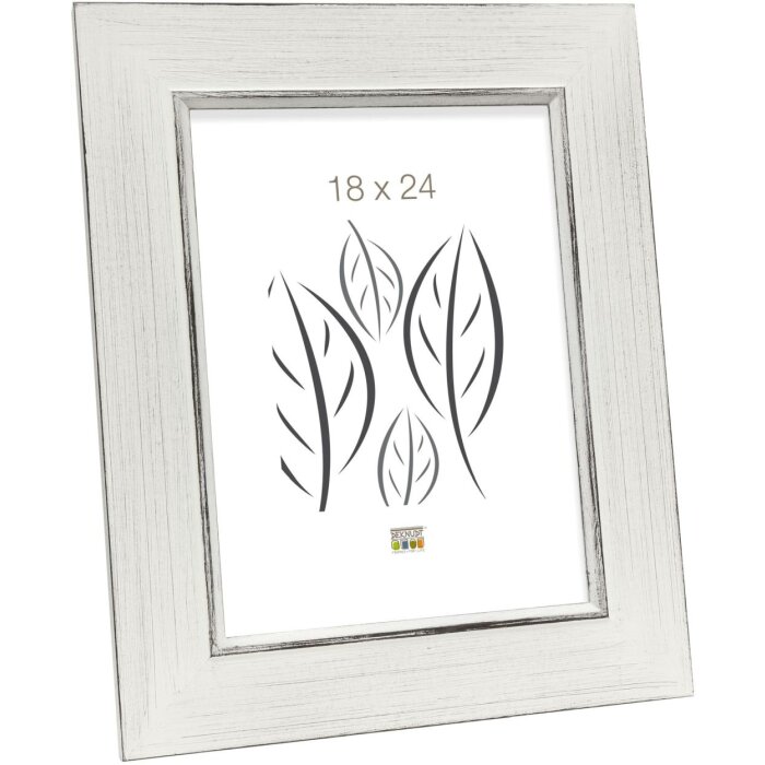 Marco madera blanco 20,0 x20,0 cm S48SK
