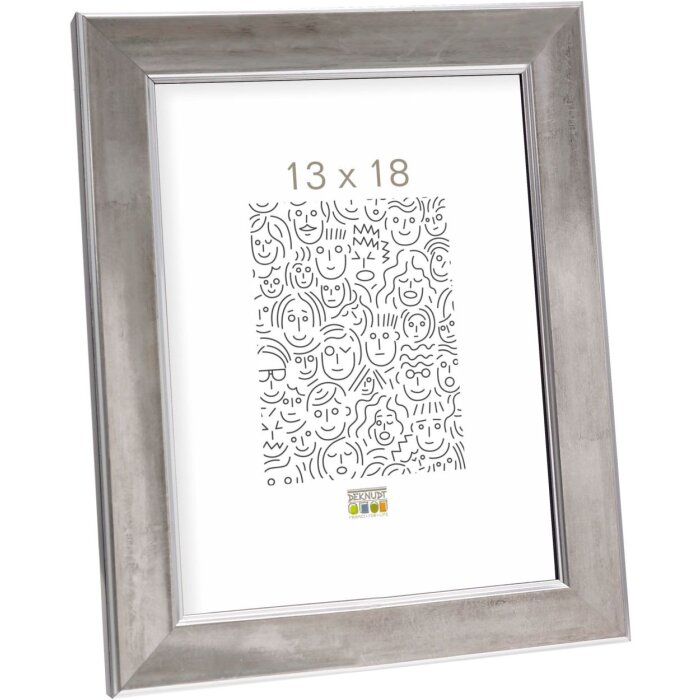Marco madera plata 18,0 x24,0 cm S45YD