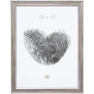 Marco madera plata 18,0 x24,0 cm S45YD