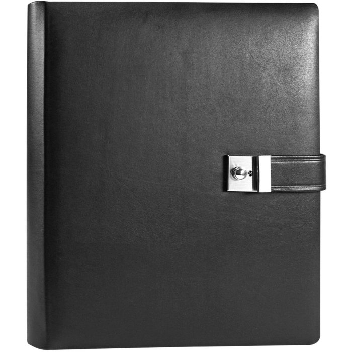 Goldbuch Carpeta portadocumentos Deluxe negra 29x36 cm