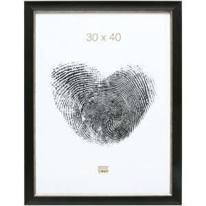 Marco plástico negro 13,0 x18,0 cm S45WF