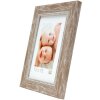 Portarretratos plástico beige 20,0 x28,0 cm S45VY