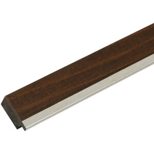 Portarretratos plástico marrón 20,0 x25,0 cm S45VH