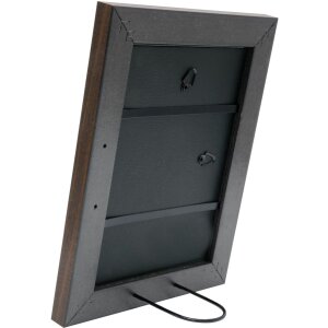 Portarretratos plástico marrón 20,0 x25,0 cm S45VH