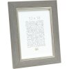 Portarretratos plástico gris 20,0 x28,0 cm S45VF