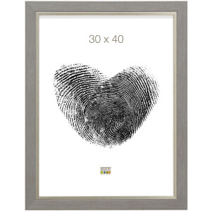 Portarretratos plástico gris 30,0 x40,0 cm S45VF