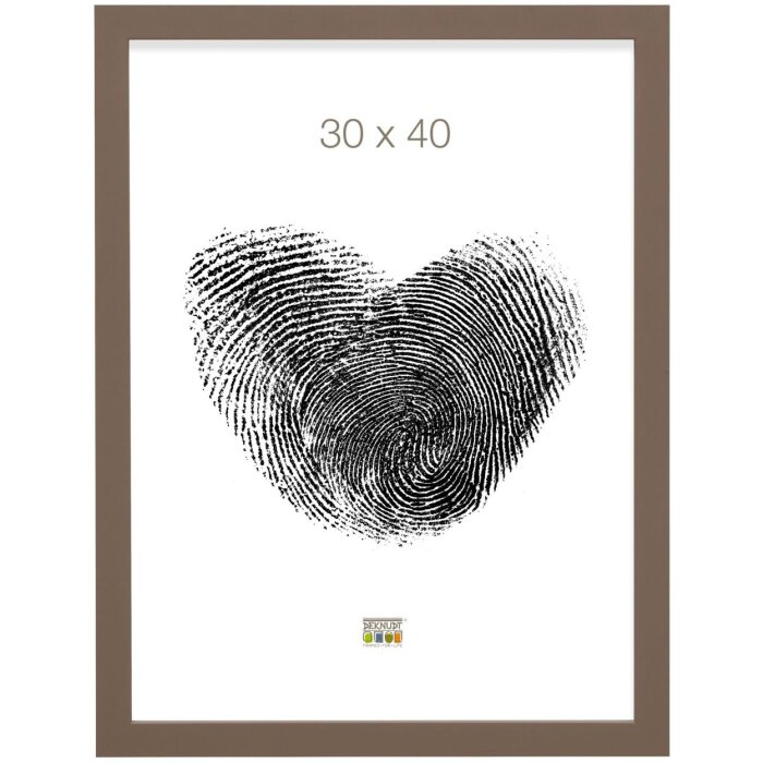 Marco de madera S45S topo 15,0 x20,0 cm
