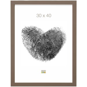 Marco de madera S45S topo 15,0 x20,0 cm