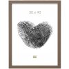 Marco de madera S45S topo 15,0 x20,0 cm