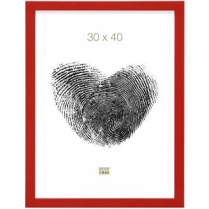Marco de madera S45S rojo 30,0 x40,0 cm
