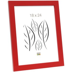 Marco de madera S45S rojo 60,0 x80,0 cm