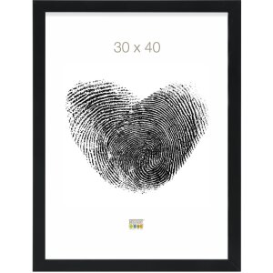 Marco de madera S45S negro 20,0 x 20,0 cm