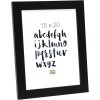 Marco de madera S45S negro 20,0 x 20,0 cm