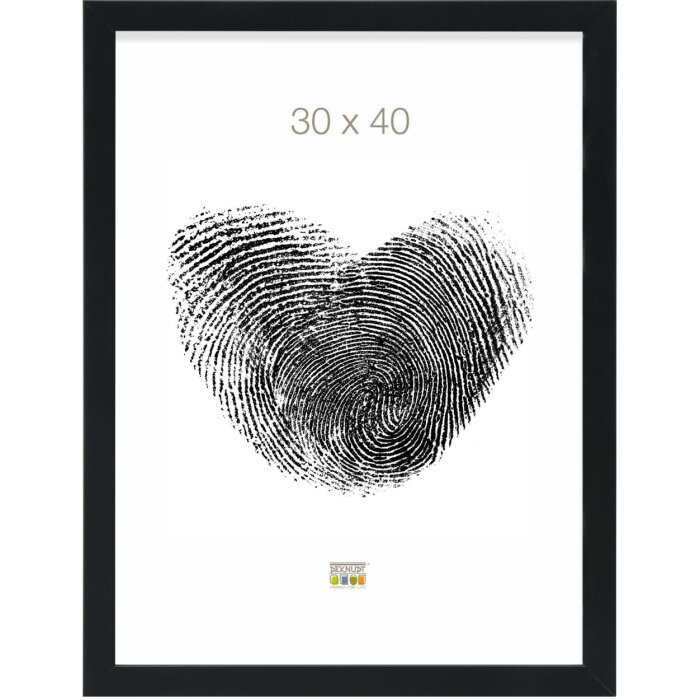 Marco de madera S45S negro 18,0 x24,0 cm