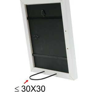 Marco de madera S45S blanco 10,0 x15,0 cm