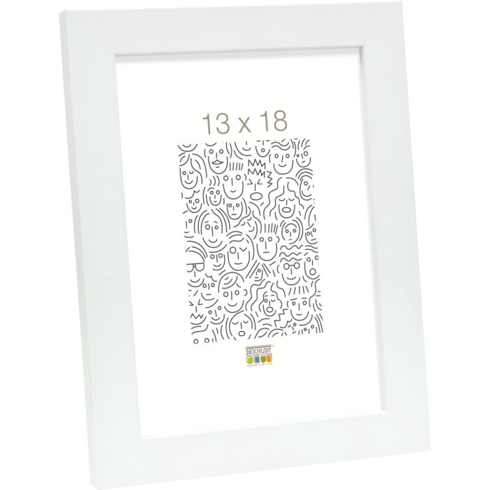 Marco de madera S45S blanco 50,0 x70,0 cm