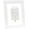 Marco de madera S45S blanco 50,0 x70,0 cm