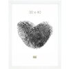 Marco de madera S45S blanco 50,0 x70,0 cm
