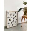 Pizarra magnética madera gris-beige 40,0 x60,0 cm S45RH