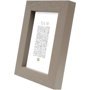 Marco madera taupe 13.0 x18.0 cm S45PK