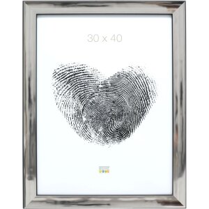 Marco de plástico Deknudt S45ND plata 20x30 cm