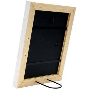 Marco de madera Deknudt S45ES blanco 30x40 cm