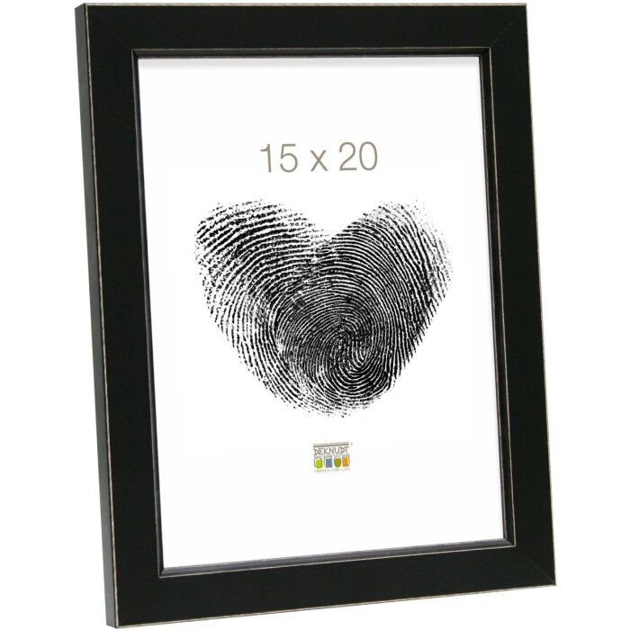 Marco madera negro 10,0 x15,0 cm S45DK