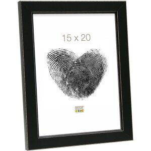 Marco madera negro 10,0 x15,0 cm S45DK