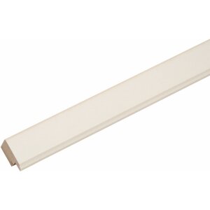 Marco de madera Deknudt S45DK blanco 30x30 cm