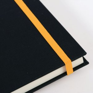Cuaderno certificado A5 Linum negro
